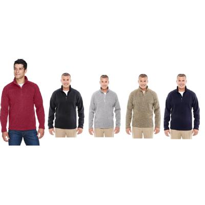 Devon & Jones DG792 Men's Bristol Sweater Fleece Half-Zip 