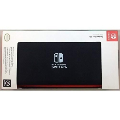 Nintendo Switch Protective Case Screen Protection Cleaning Cloth 2050-BR68 Black - Open Box 