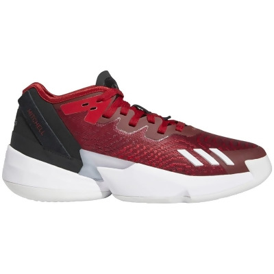 GY6507 Adidas D.O.N Issue 4 Basketball Shoe Unisex Red/White M9.5 W10.5 - Open Box 