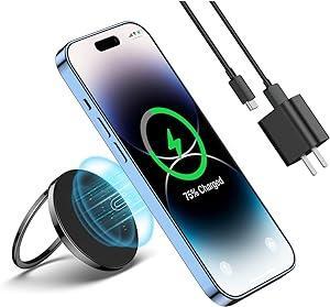 RTOPS Magnetic Wireless Charger W104 - GRAY - Open Box