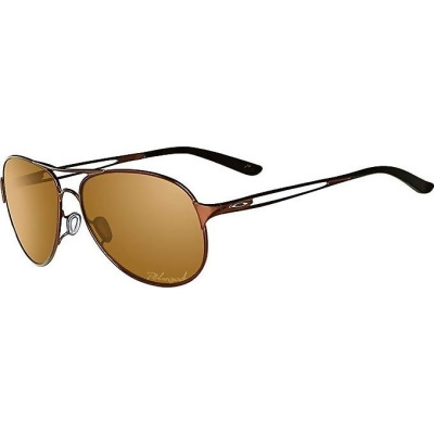 OAKLEY Caveat Sunglasses OO4054 - Bronze Polarized Lenses/Brunette Frame - Open Box 