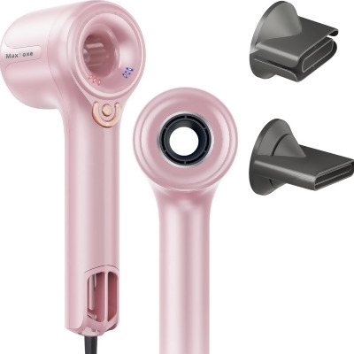 Maxfoxe Professional Hair Dryer Blow Dryer Memory Function High-Speed - PINK - Open Box 