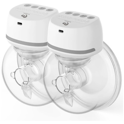 Bellababy Wearable Breast Pumps Hands Free Low Noise 2PCS - Open Box 
