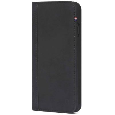 Decoded Leather Wallet Case for iPhone XR - Black - Open Box 