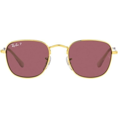 Ray-Ban Junior Square Sunglasses Polarized 46 mm RJ9557S - Legend Gold/Purple - Open Box 