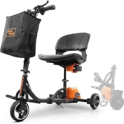 SuperHandy 3 Wheel Mobility Scooter Electric Powered Lightest GUT112 - ORANGE - Open Box 