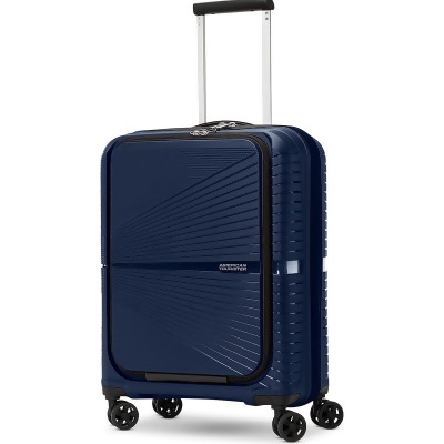 American Tourister Airconic Hardside Expandable Luggage 20-Inch Navy Blue - Open Box 