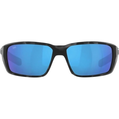COSTA Del Mar Fantail Pro Fishing Sunglasses 06S9079 - Tiger Shark/Blue Mirror - Open Box 