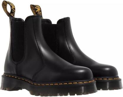 Dr. Martens Unisex 2976 Chelsea Boot - Waxed Full Grain - Men's Size 7 - Black