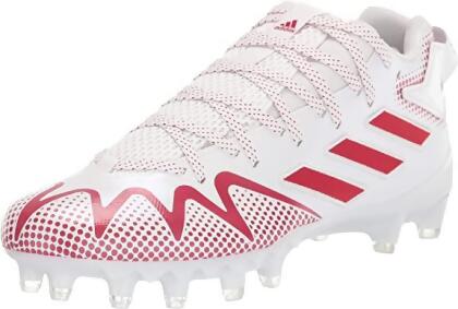 GZ3871 Adidas Men's Freak 22 Football Shoe White/Red Size 8.5 - Open Box