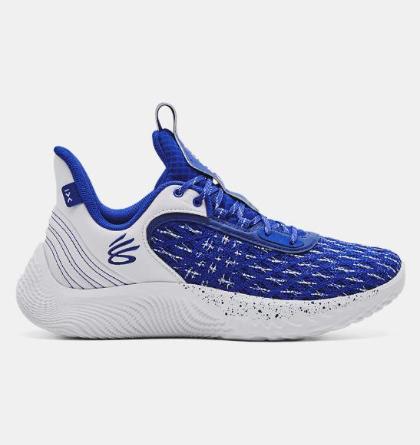 Under Armour 3025631 Under Team Curry 9 Basketball Shoe Unisex Royal White M4.5 W6 Adult Unisex