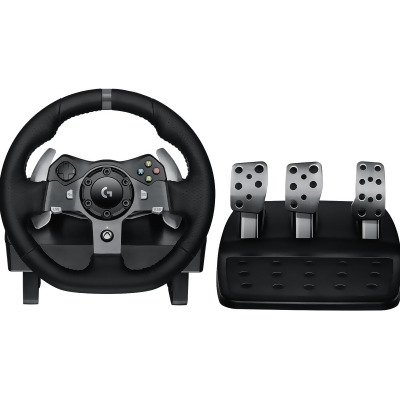Logitech G920 Driving Force Racing Wheel and Floor Pedals 941-000121 - Black - Open Box 