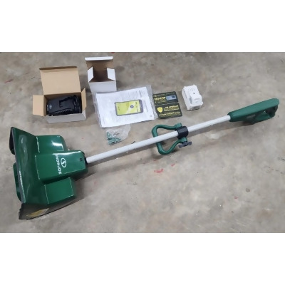 SnowJoe 11in 24-Volt iON+ Cordless Snow Shovel Kit w/Battery - GREEN - Open Box 