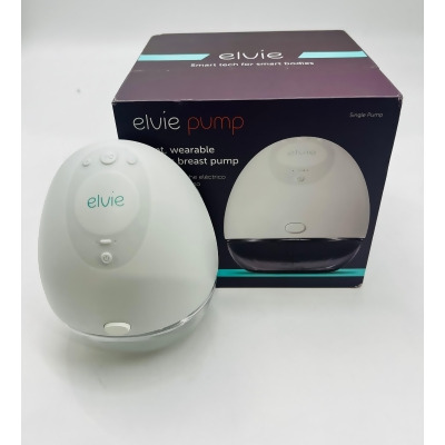 Elvie Breast Pump - Single, Wearable Breast Pump with App EP01-01-M1 - WHITE - Open Box 