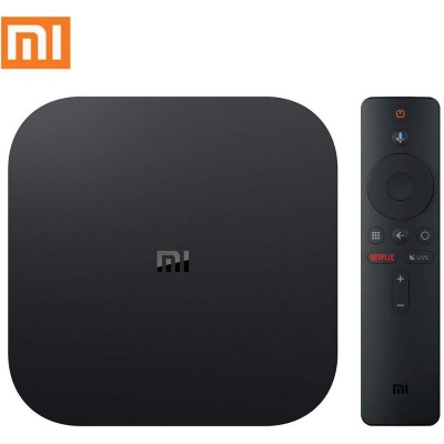 Xiaomi Mi Box S 4K HDR Android TV with DBA Streaming Media Player MDZ-22-AB - Open Box 