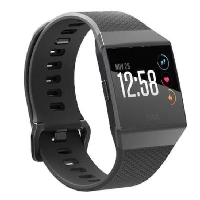 Fitbit Ionic Fitness Watch FB503GYBK - Charcoal/Smoke Gray - Open Box 
