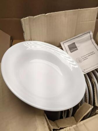 VAJILLAS CORONA - BOWL 8OZ PACK OF 12 REF PA1101833112, 2021-1, 00356511 - WHITE - Open Box 