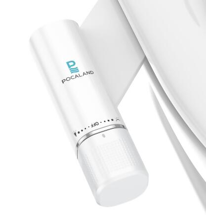 POCALAND Ultra-Slim Bidet Attachment Posterior&Feminine Wash BJL-002 - White - Open Box 