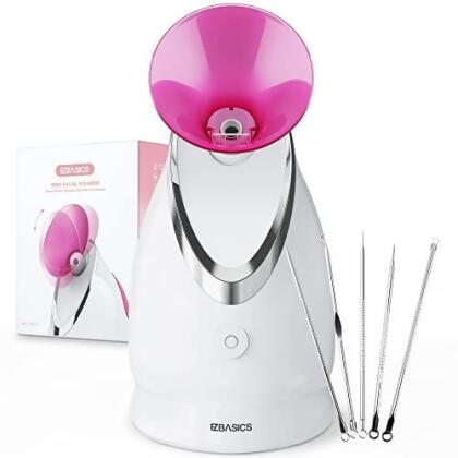 EZBASICS Ionic Face Steamer, KD2331A - Pink - Open Box 
