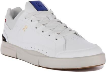 48.99157 ON MENS RUNNING THE ROGER CENTRE COURT WHITE/INDIGO SIZE 10.5 - Open Box 
