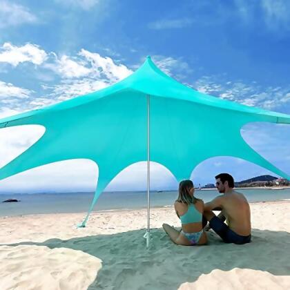 Fayloch Beach Sun Shade Tent Canopy - Turquoise - Open Box 