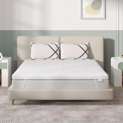 Novilla 2 Inch Twin Memory Foam Mattress Topper Ultra Soft Mattress Topper - Open Box 