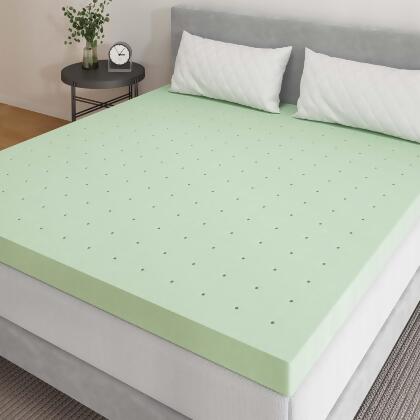 Novilla Mattress Topper Queen, High Density 4 Inch - Open Box 