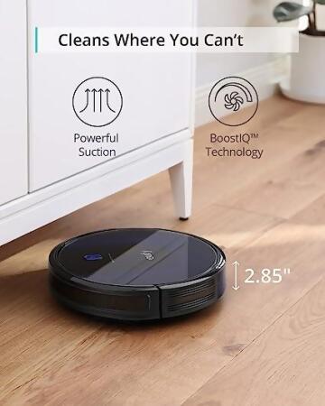 Eufy by Anker BoostIQ RoboVac 15C MAX Wi-Fi Robot Vacuum Thin T2128 - BLACK - Open Box alternate image