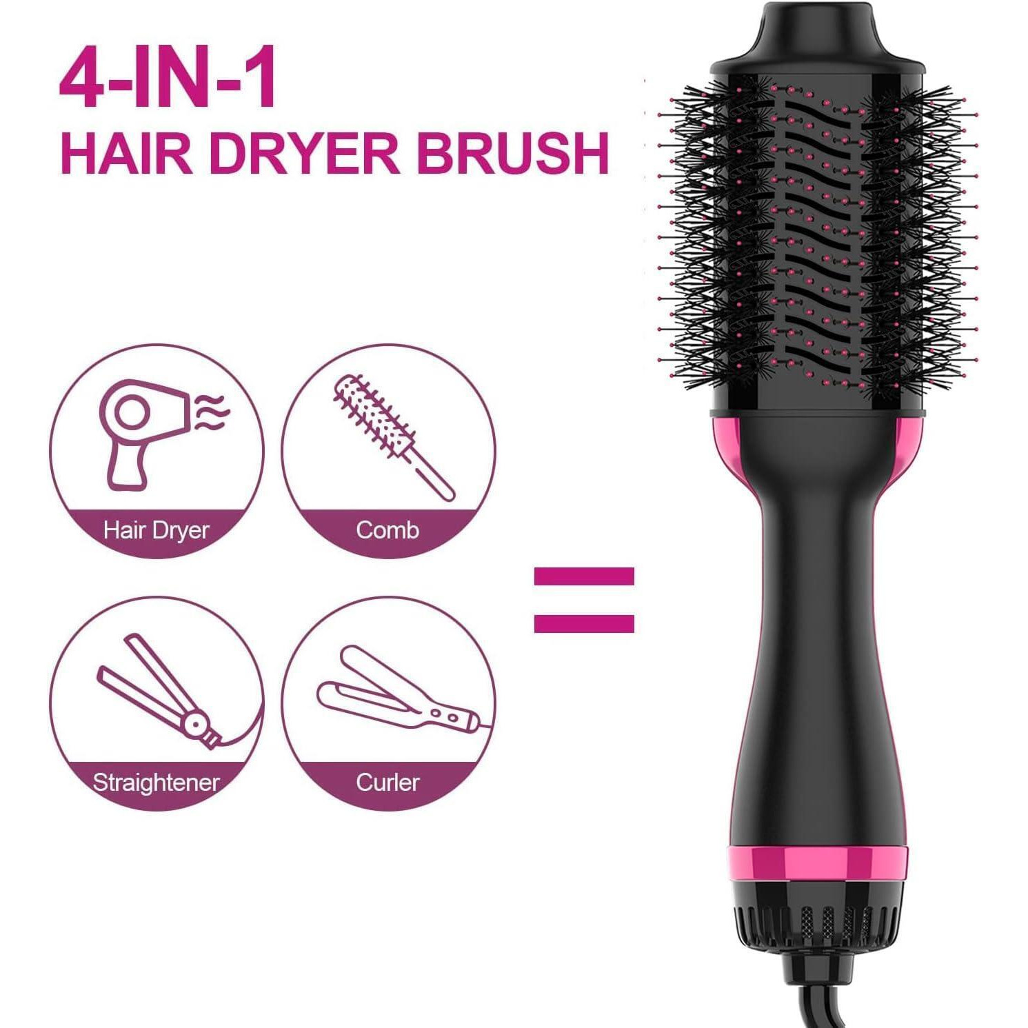DIMECANO Hair Dryer Brush, Upgraded 4 in 1 One Hair Dryer and Styler Volumizer - Open Box alternate image