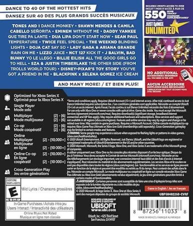 Just Dance 2021 Xbox Series X|S 887256110338 Xbox One alternate image