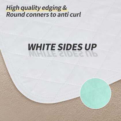 CoolShields Waterproof Bed Pads, Mattress Pads, 34"x36", CS-010 (4 Pack) - Green - Open Box alternate image