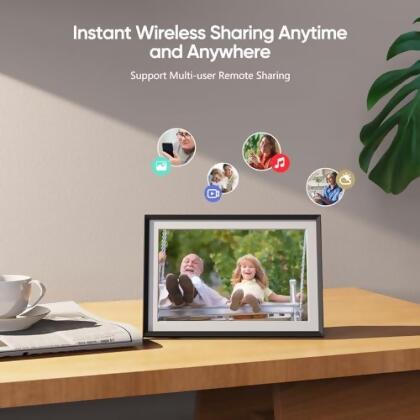 ARZOPA 10.1" Wifi Digital Picture Frame 32GB Storage P101W - Black - Open Box alternate image