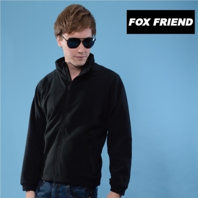 【橋登FOX FRIEND】 男款刷毛外套 