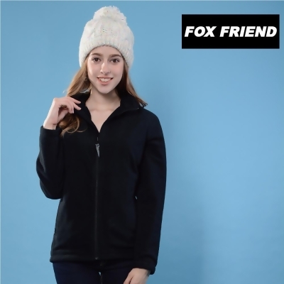 【橋登FOX FRIEND】 女款保暖刷毛外套 