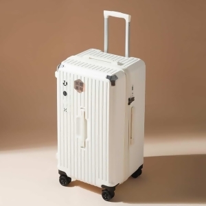 RaWu朋友圈COCO 直角態度直筒4號PLUS行李箱-4號PLUS行李箱 , 象牙白