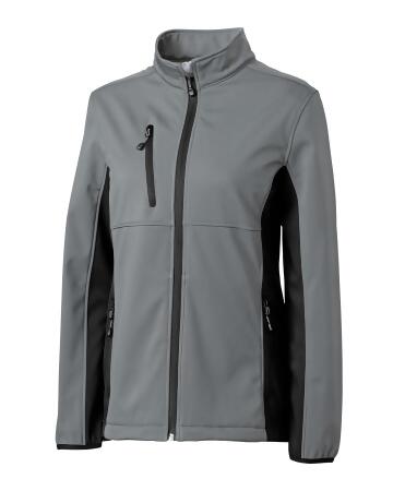 Clique Ladies' Narvik Colorblock Softshell Jacket 