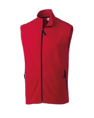 Clique Men's Summit Full Zip Microfleece Vest 