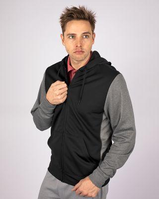 Clique Men's Helsa Sport Colorblock Full Zip Jacket