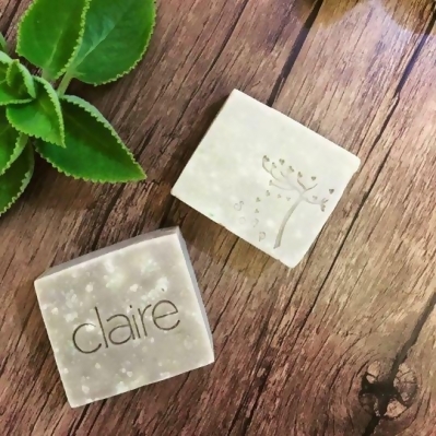 Claire Organics Patchouli Herbal Handmade Soap 