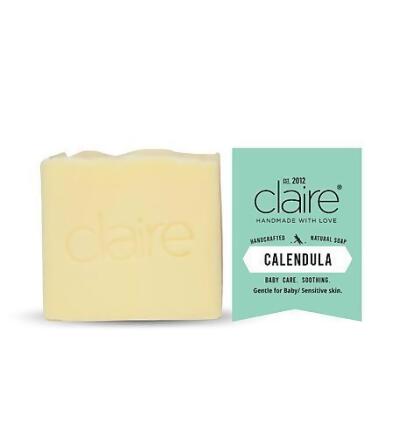 Claire Organics Calendula Baby Care Handmade Soap 