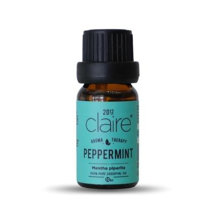 Claire Organics Peppermint Pure Essential Oil (10ml) 