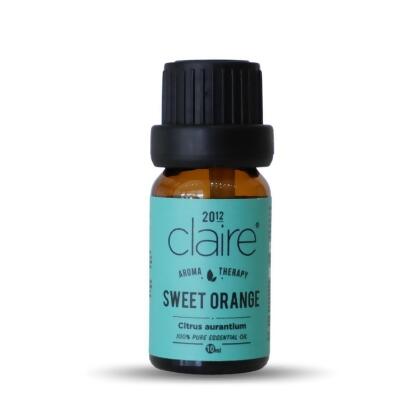Claire Organics Sweet Organge Pure Essential Oil (10ml) 