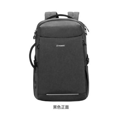 Prowell 電腦包 筆電包 輕旅行後背包 旅行包 手提後背兩用包 (WIN-53167) - 黑色 