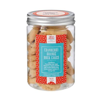 Cranberry and Orange Rock Cake Cookies 