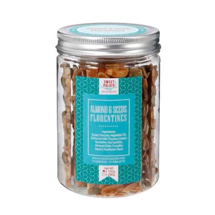Almond and Seeds Florentine (Jar) 