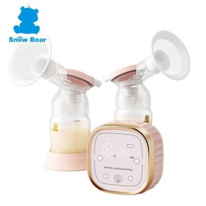 韓國小白熊【Snow Bear】智柔雙邊電動吸乳器 