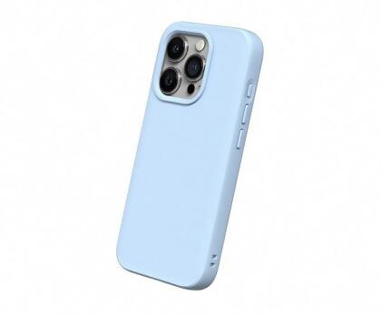 【免運】 犀牛盾 SolidSuit 經典防摔手機殼 APPLE iPhone 15 Pro 冰河藍 