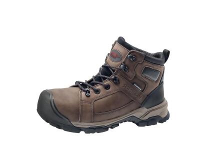 Avenger Work Boots Mens Leather Abrasion Resistant Brown A7336
