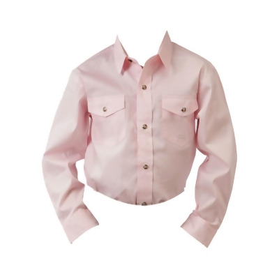 Roper Western Shirt Boys L/S Extra Long Tail Pink 03-030-0265-1066 PI 