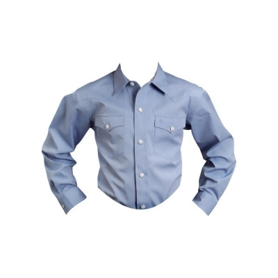 Stetson Western Shirt Boys L/S Snap Blue 11-030-0465-0041 BU 